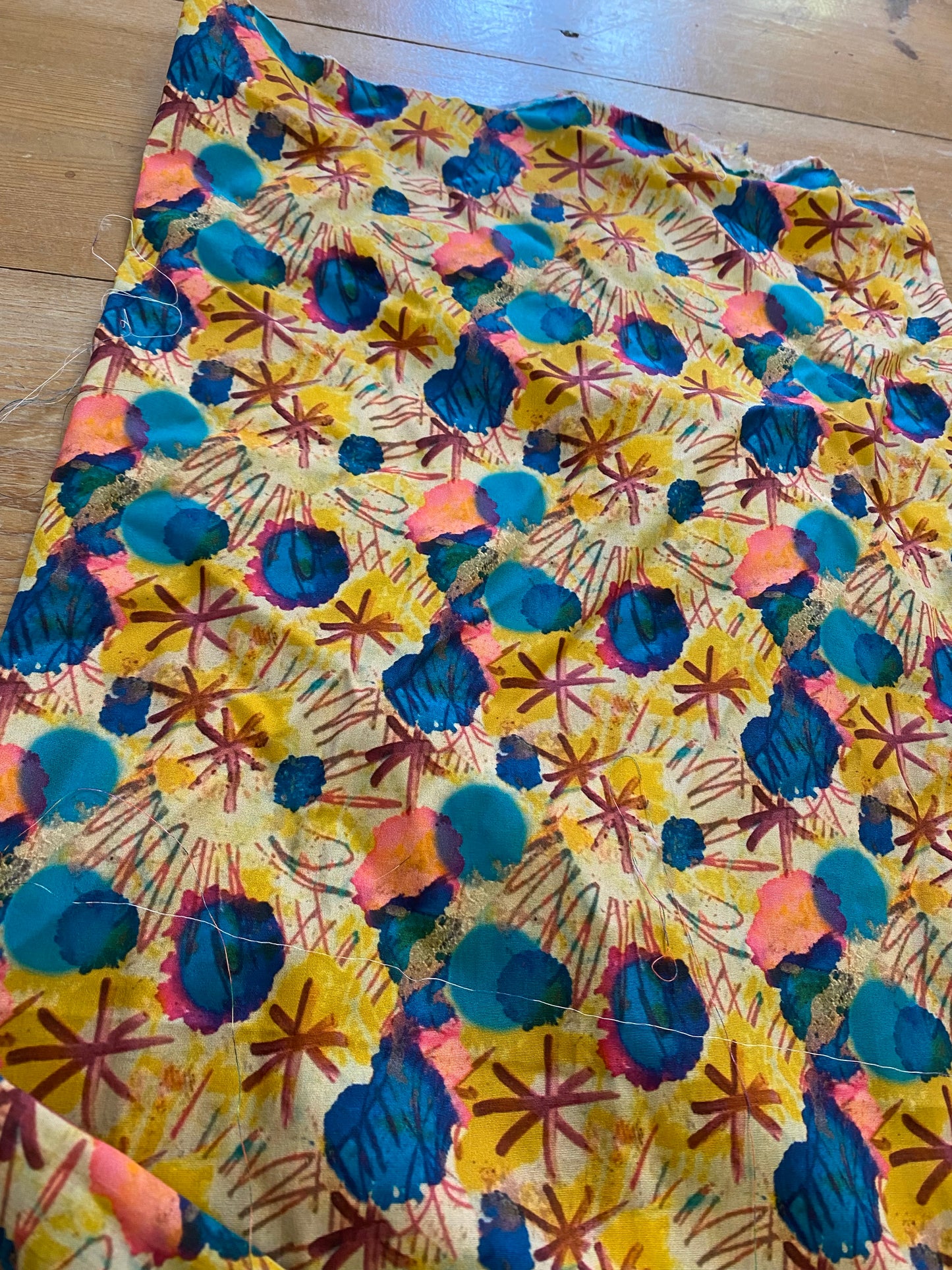 Sketching Stars Fat Quarter Cotton Poplin
