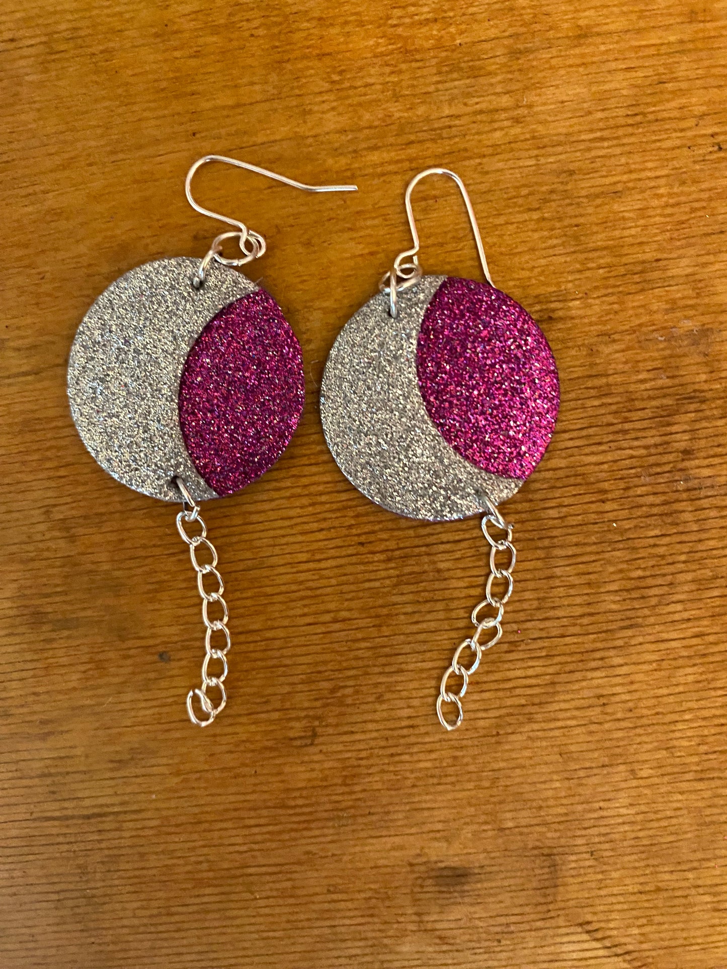 Sparkle Moon earrings