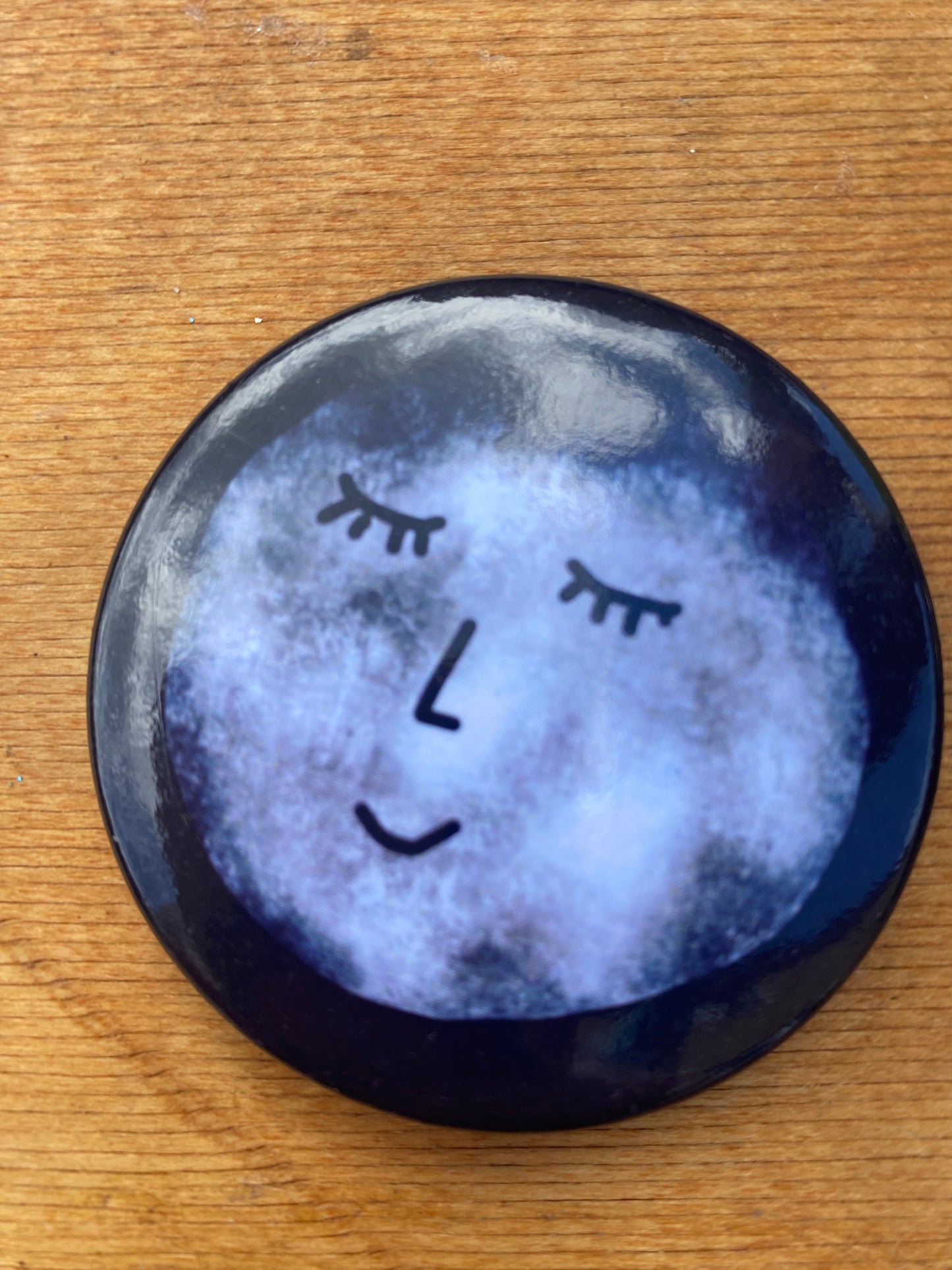 Calm moon Badge