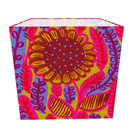 Vintage Brights Square Lamp Shade