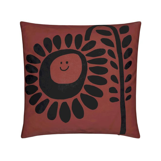 Terracotta Flower cushion