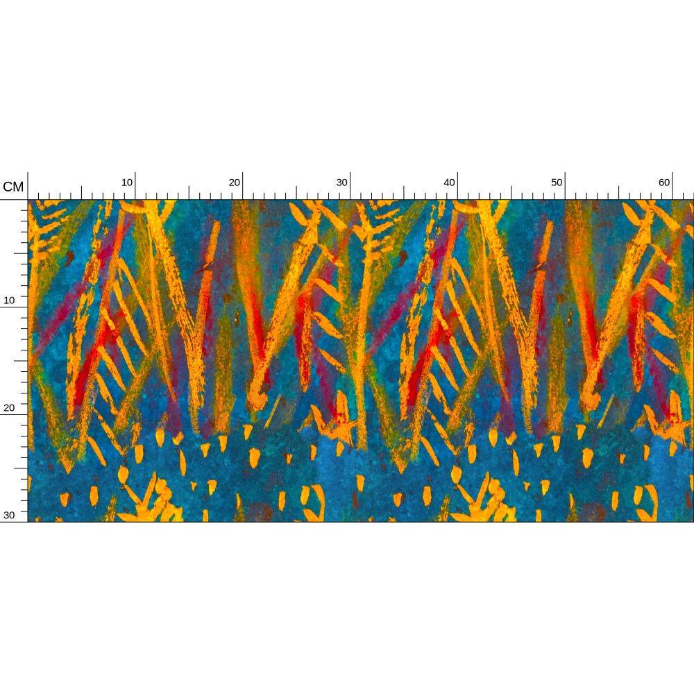 Wheat field Repeat Pattern Wallpaper