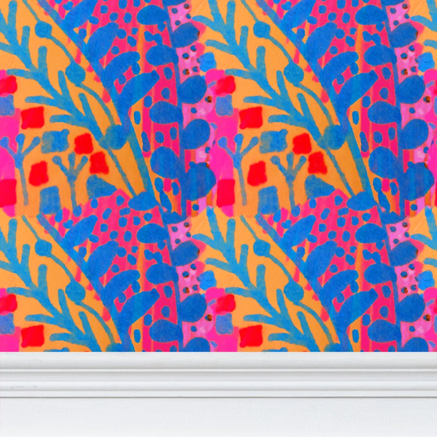 Heatwave Repeat Pattern Wallpaper