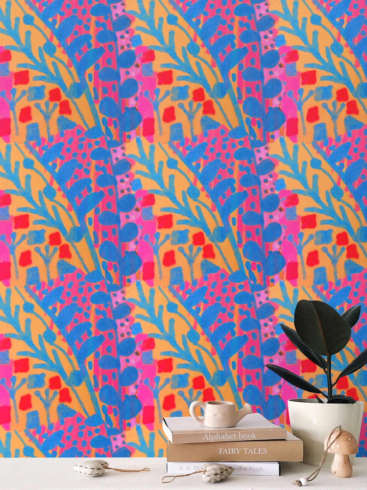 Heatwave Repeat Pattern Wallpaper