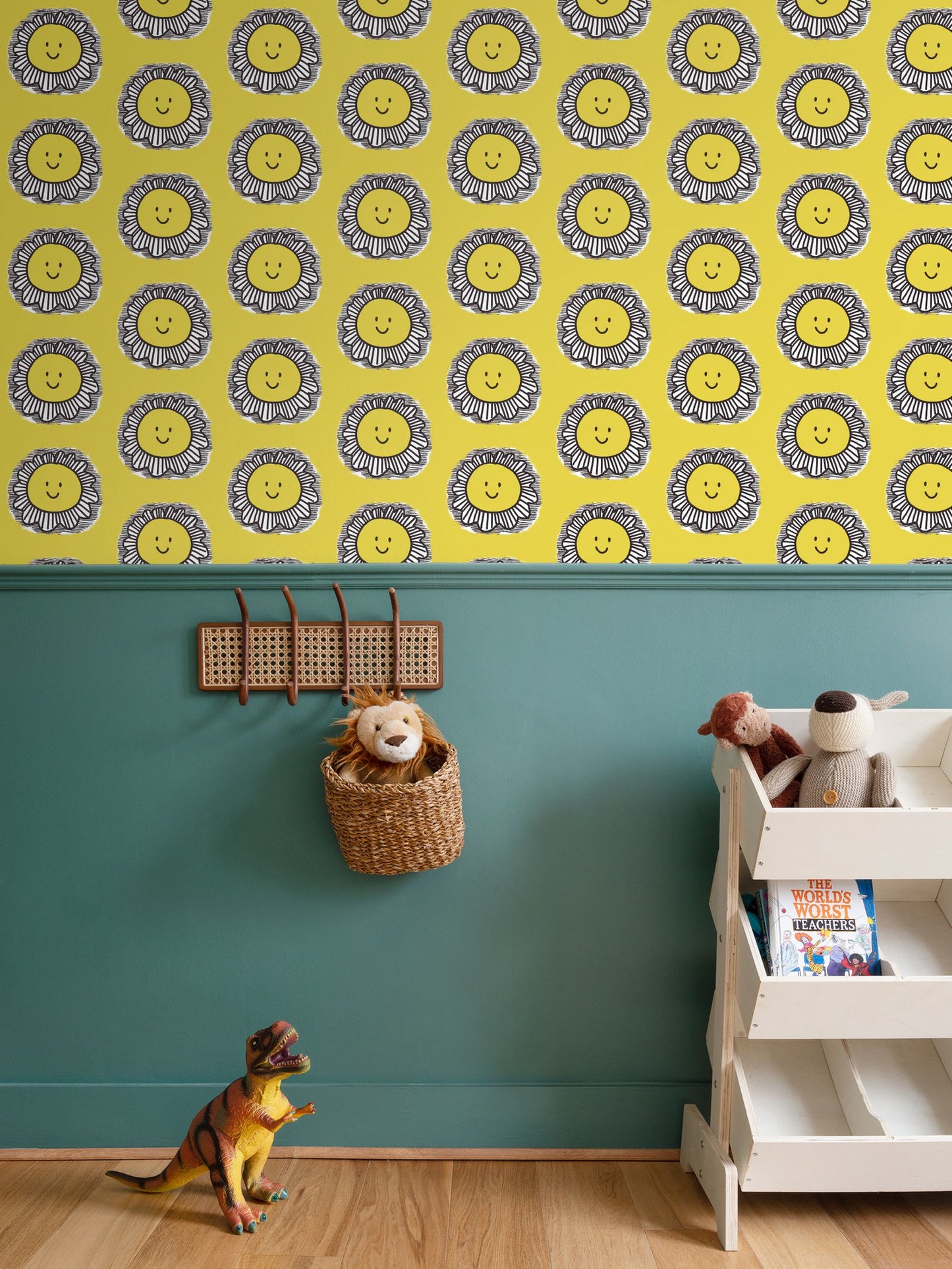 Sunny shine Repeat Pattern Wallpaper