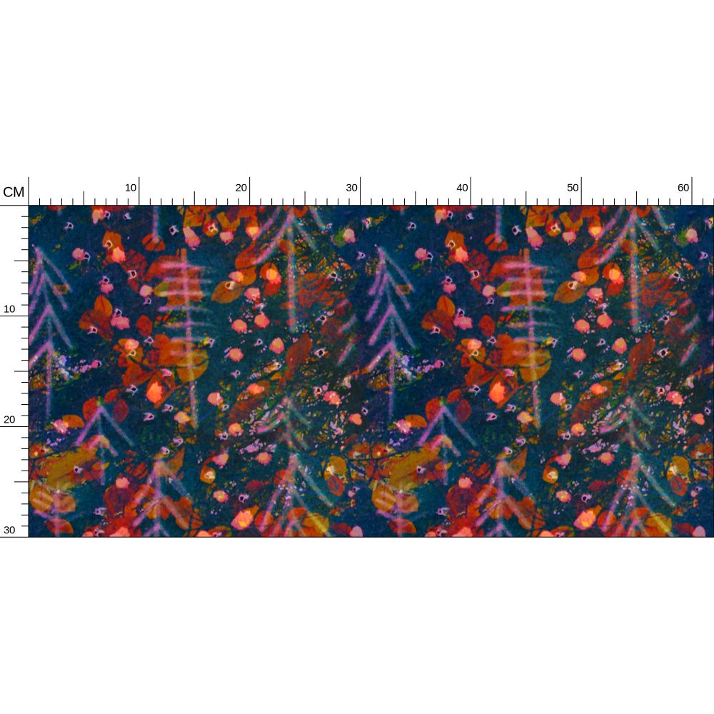 Autumnal light Repeat Pattern Wallpaper
