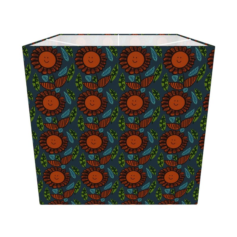 Happy Flower Square Lamp Shade