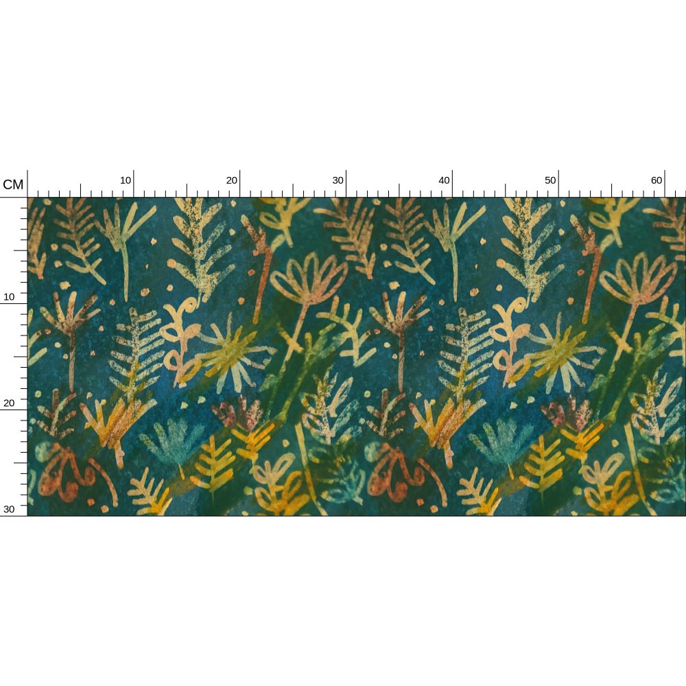 Sunlight leaves Repeat Pattern Wallpaper