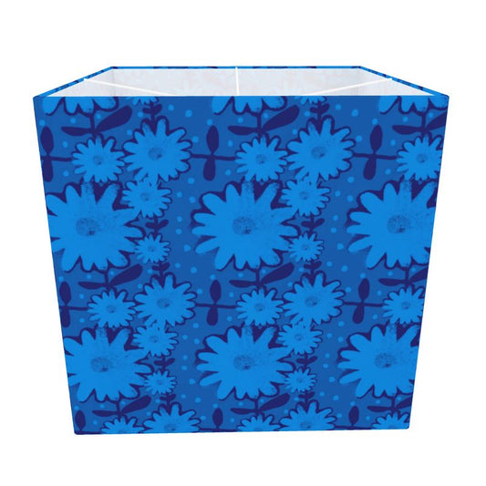 Daisy Daisy blue Square Lamp Shade