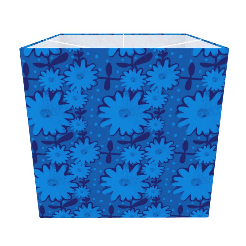 Daisy Daisy blue Square Lamp Shade