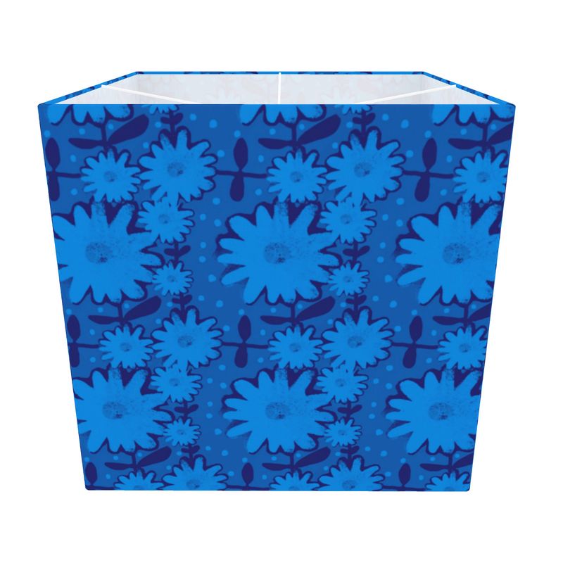 Daisy Daisy blue Square Lamp Shade