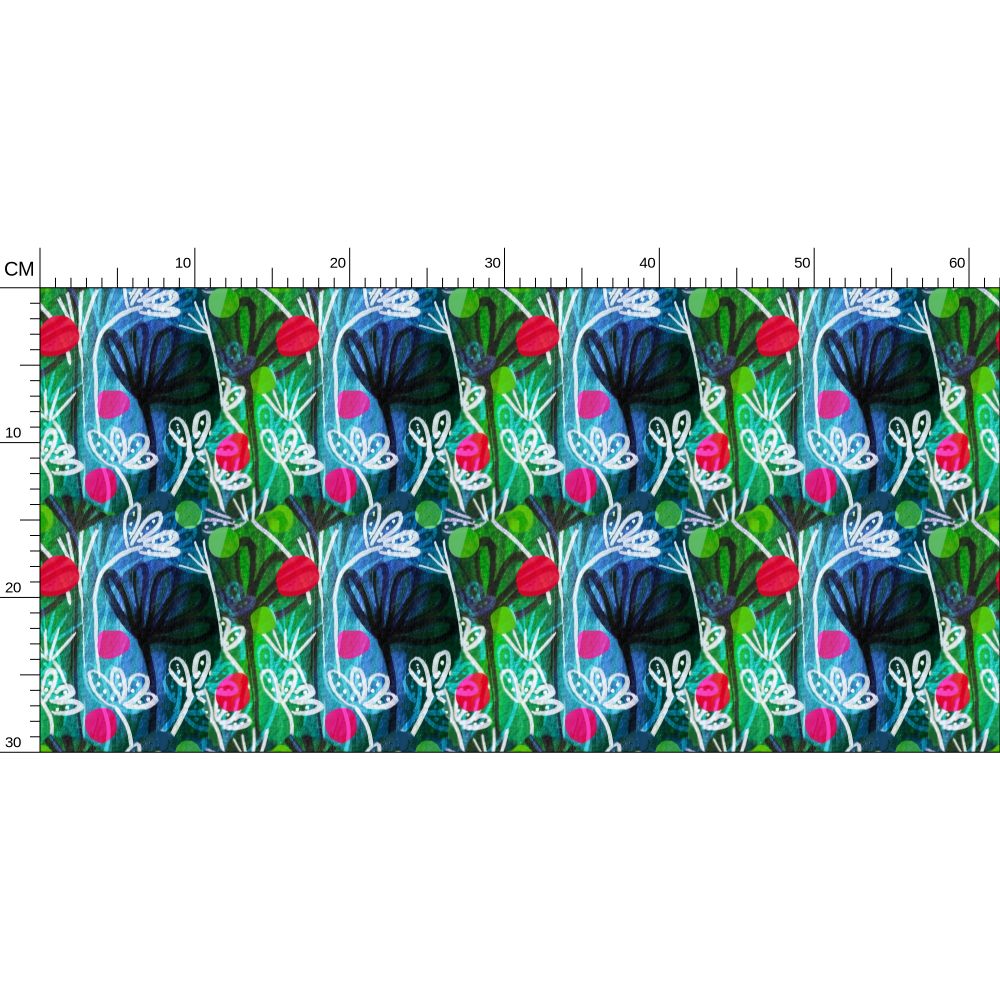 River FlowersRepeat Pattern Wallpaper