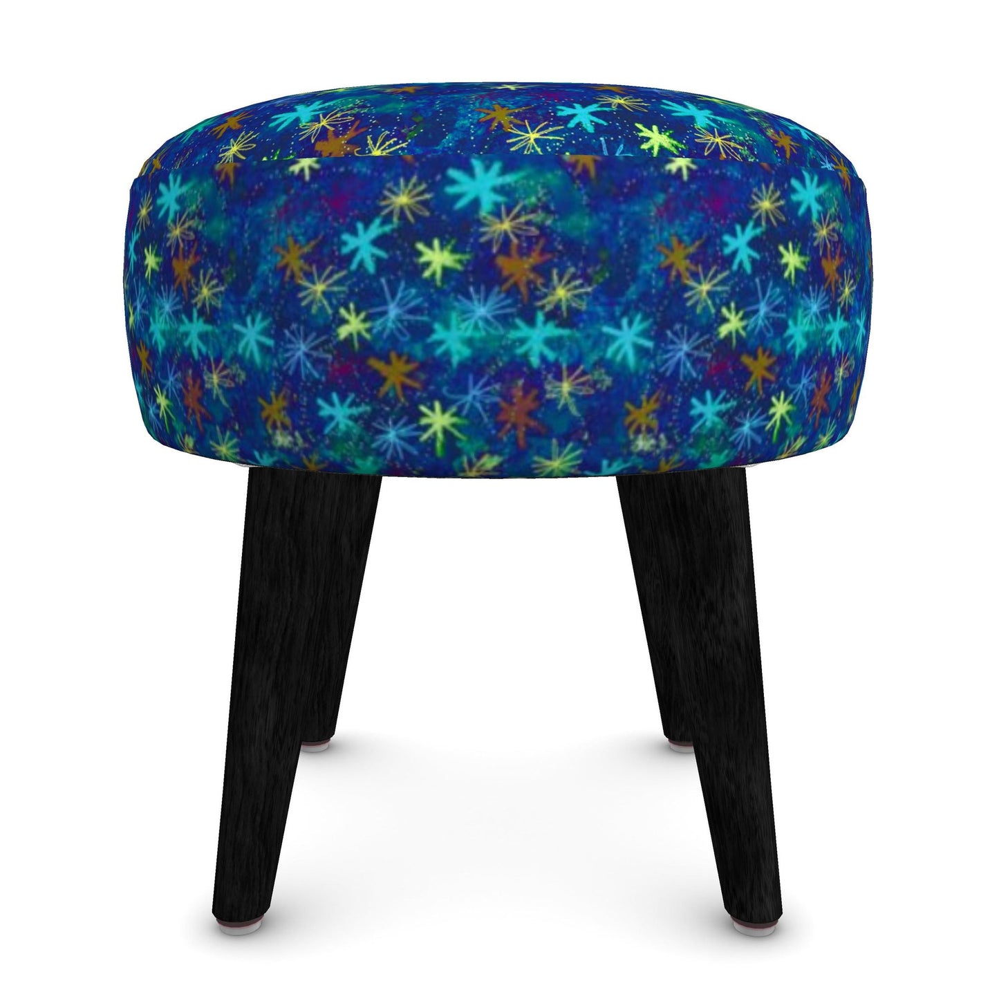 Blue StarryFootstool (Round, Square, Hexagonal)