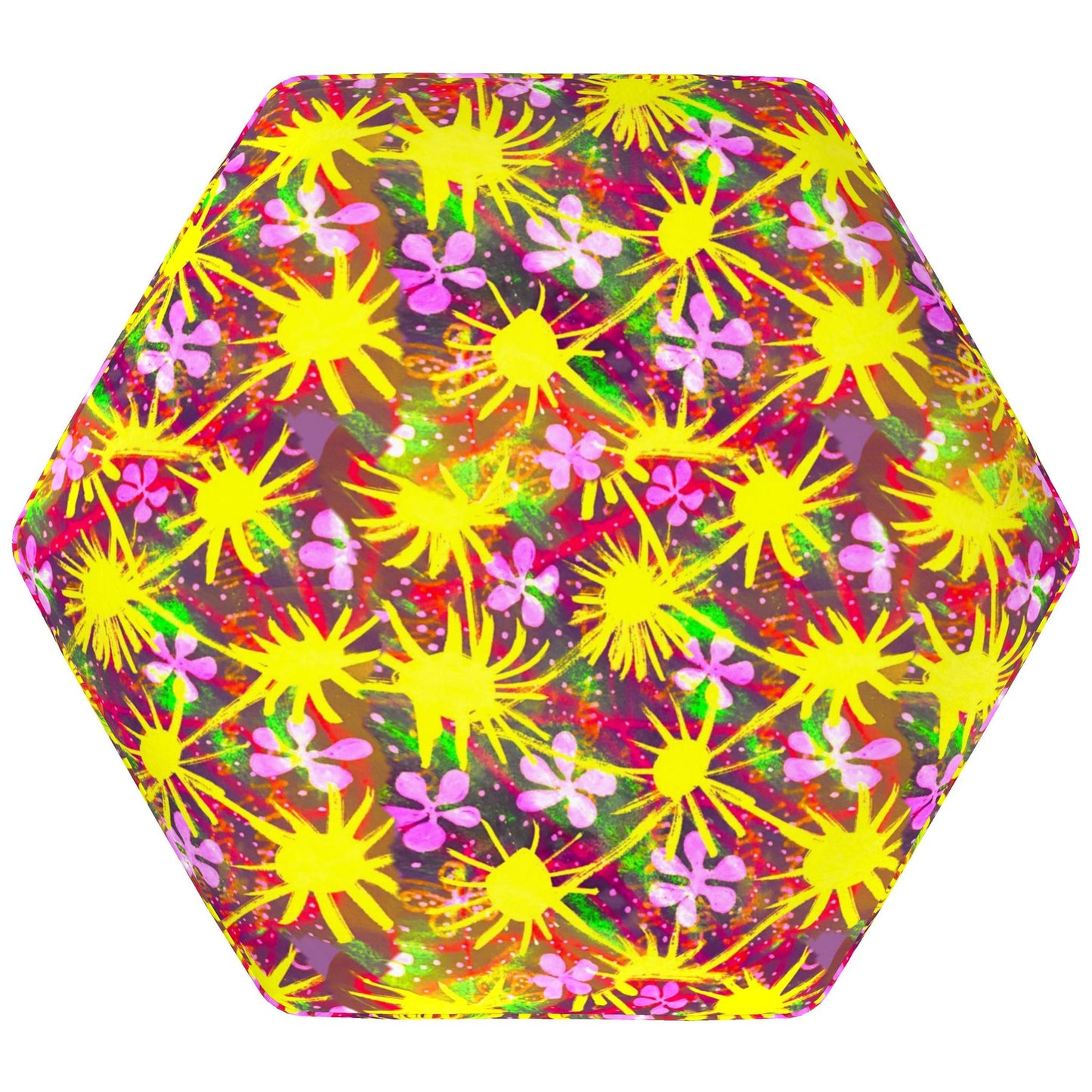 Celestial connections Footstool (Round, Square, Hexagonal)