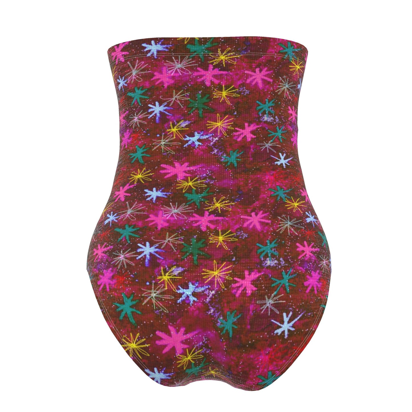 Starry Swimsuit Strapless