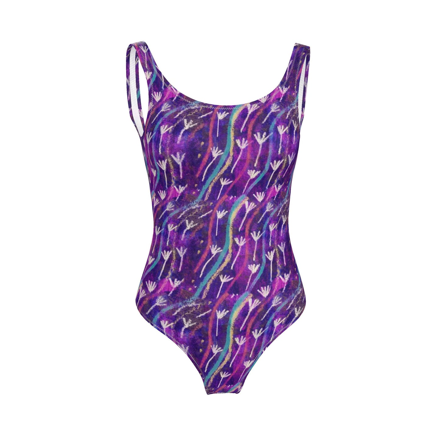 Purple stems Swimsuit