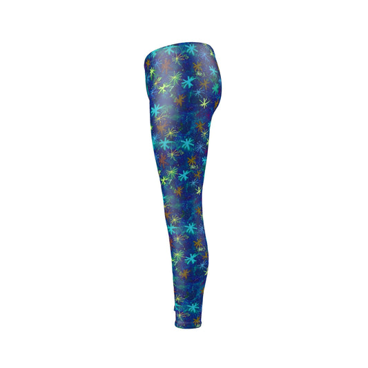 Blue Starry Leggings