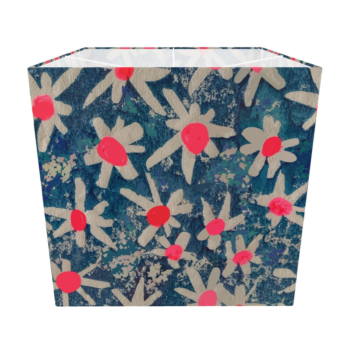 Squiggle Star Square Lamp Shade