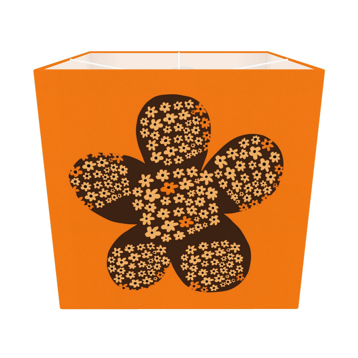 Flowery Powery Square Lamp Shade