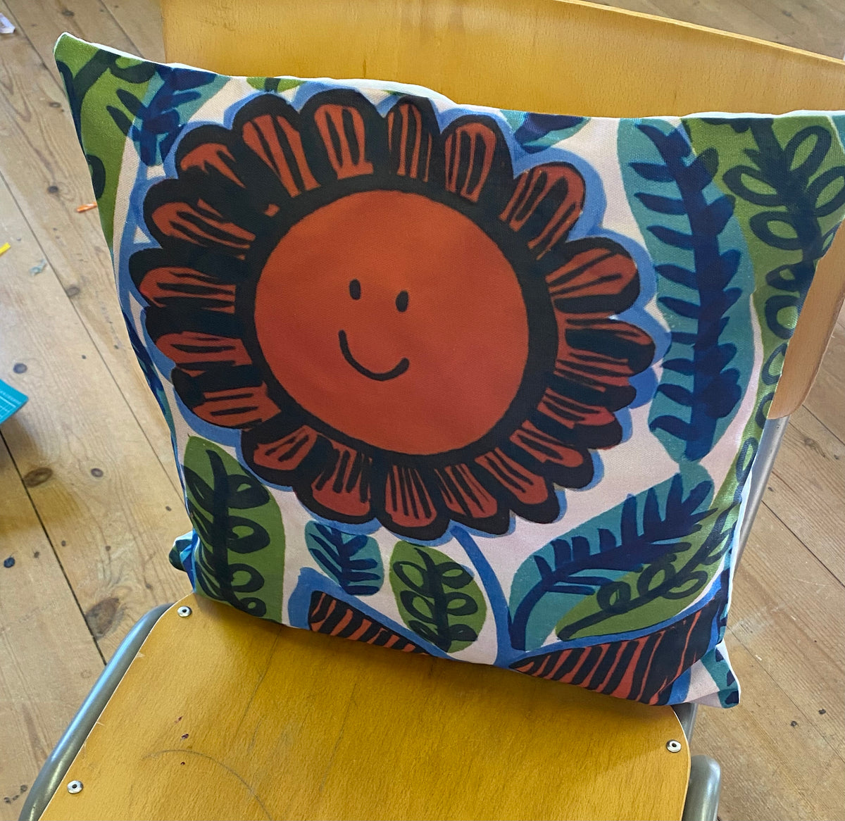 Happy Flower Cushion
