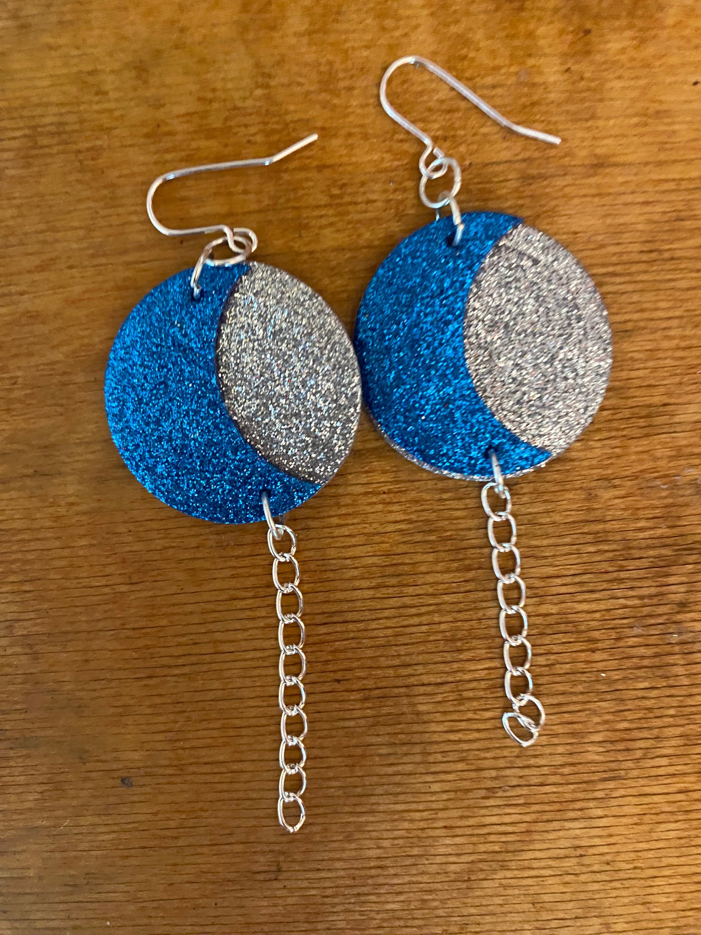 Sparkle Moon earrings