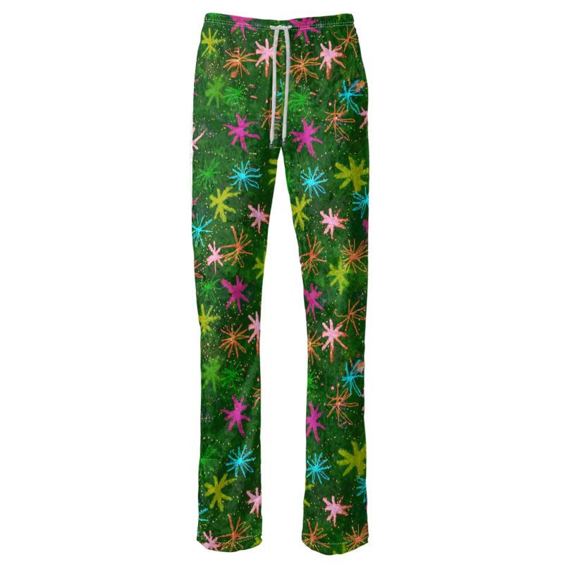 Green Starry pants