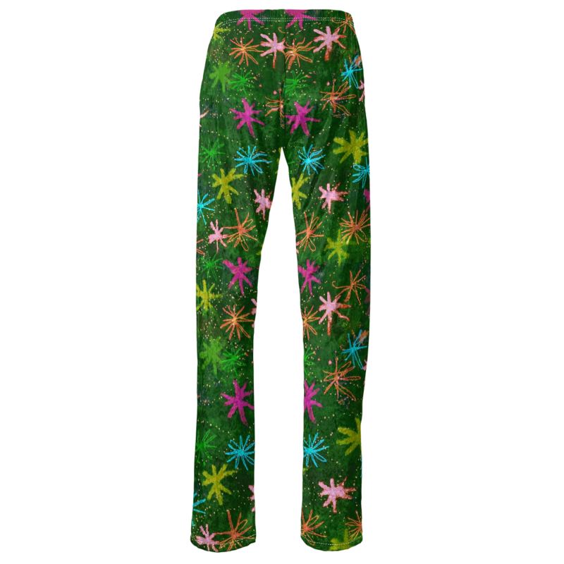 Green Starry pants