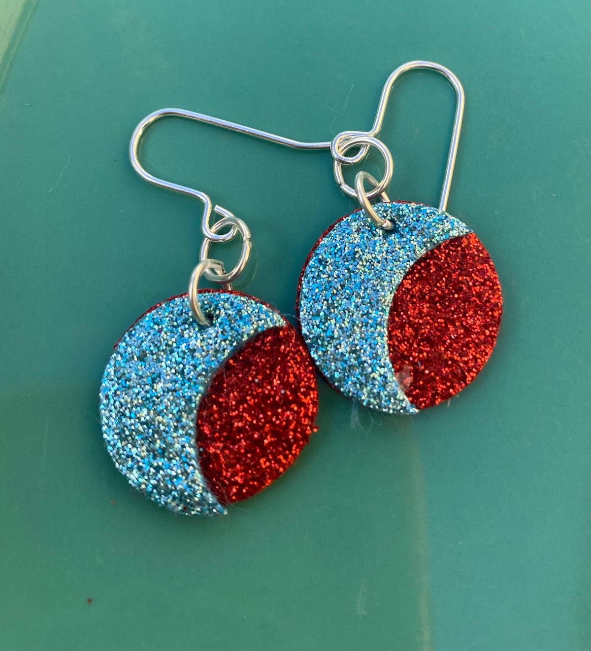 Sparkle Moon Earrings