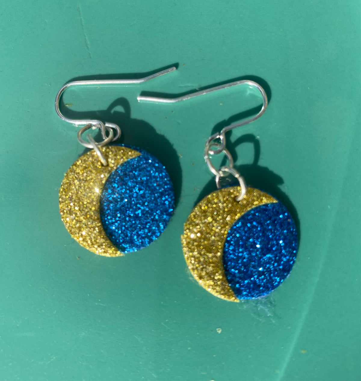 Sparkle Moon Earrings