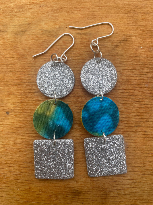 Sparkle Shapes earrings