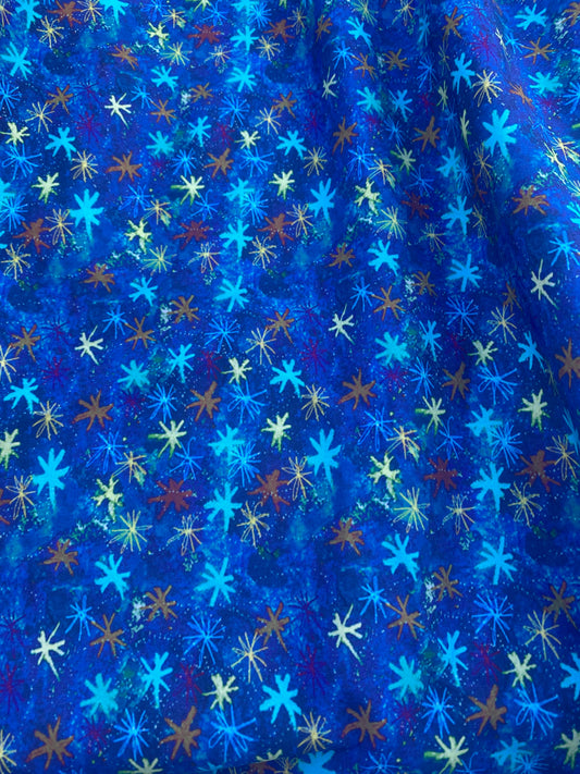 Blue Starry - 2 metre length