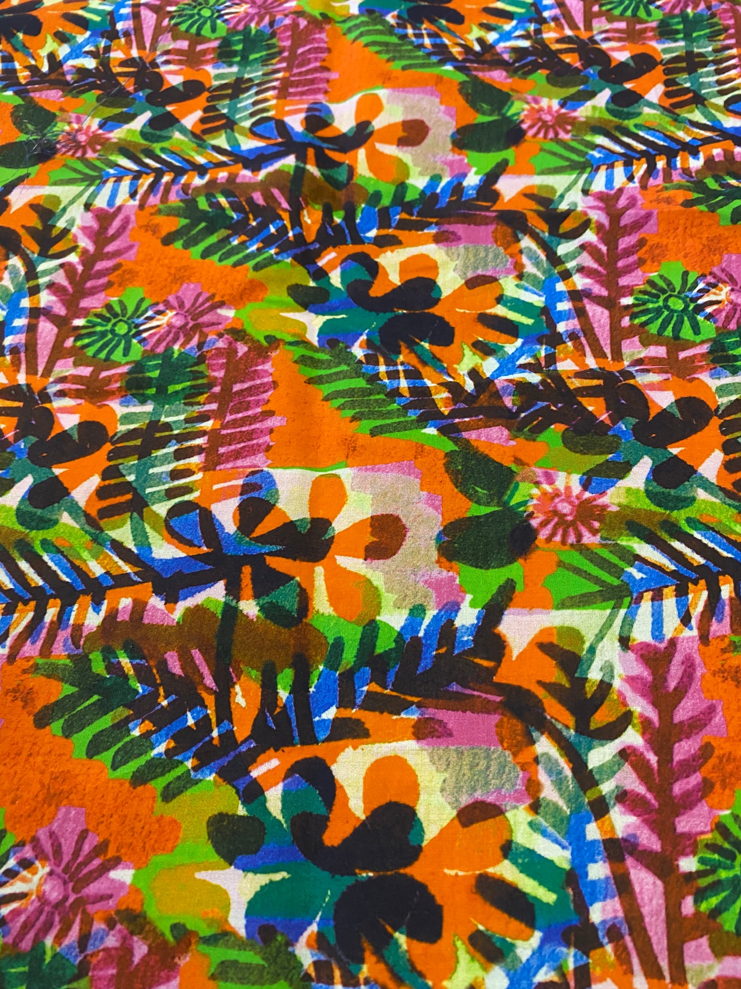 Reflect Nature Orange – Cotton Poplin Fat Quarter