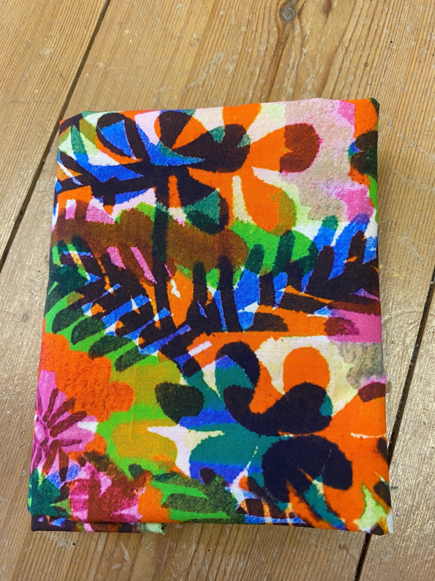 Reflect Nature Orange – Cotton Poplin Fat Quarter