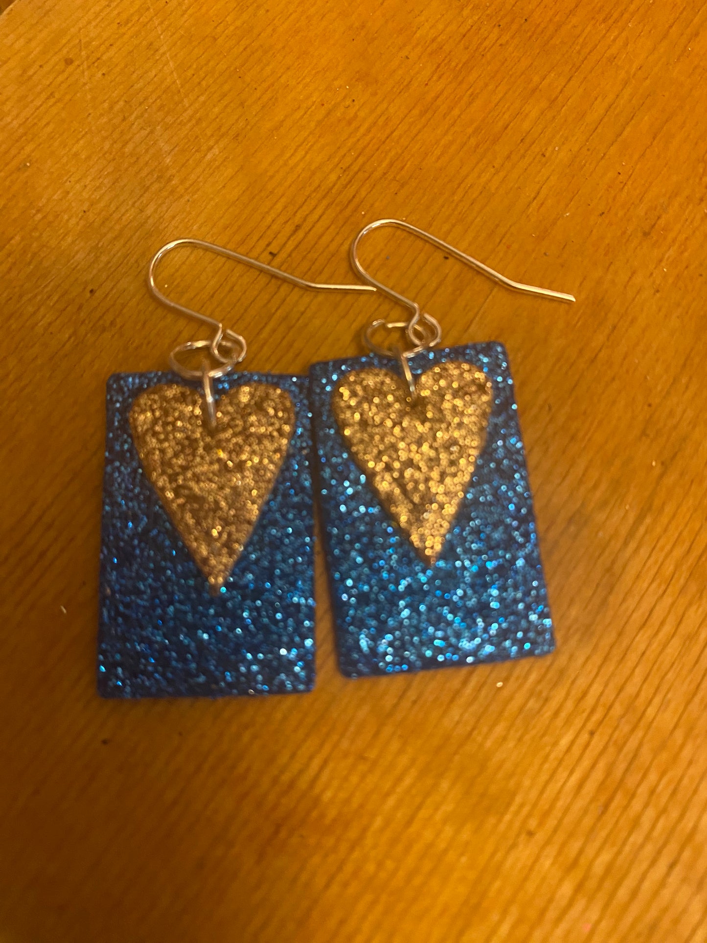 Sparkle Heart earrings