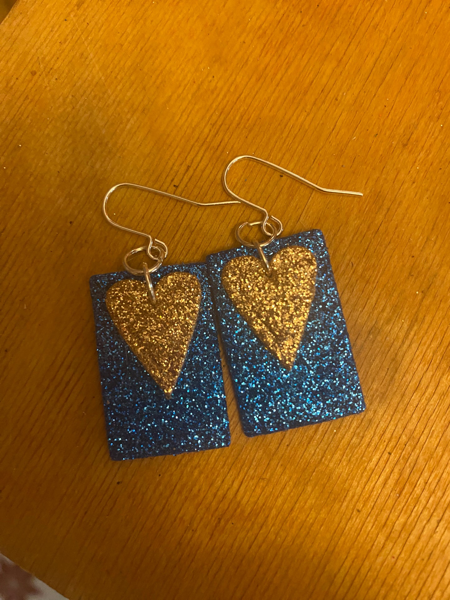Sparkle Heart earrings