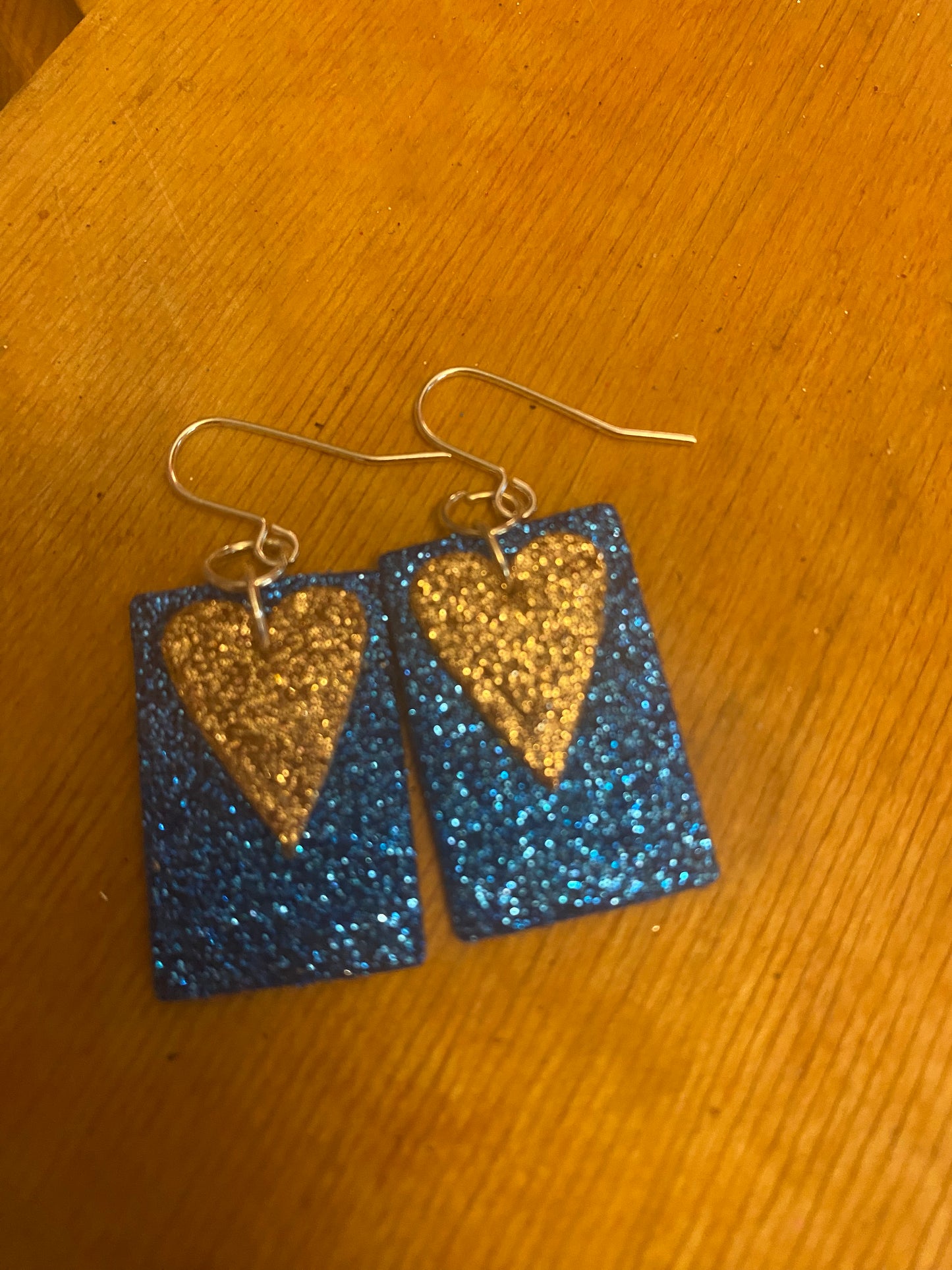 Sparkle Heart earrings