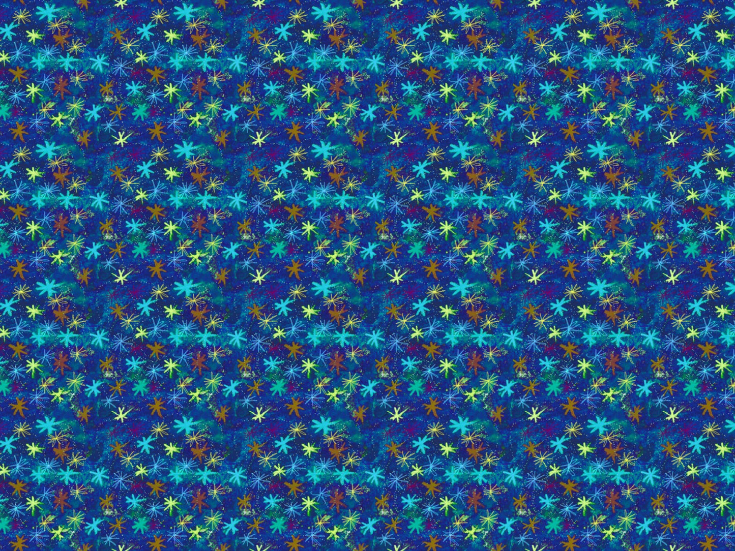Fat Quarter - Blue Starry