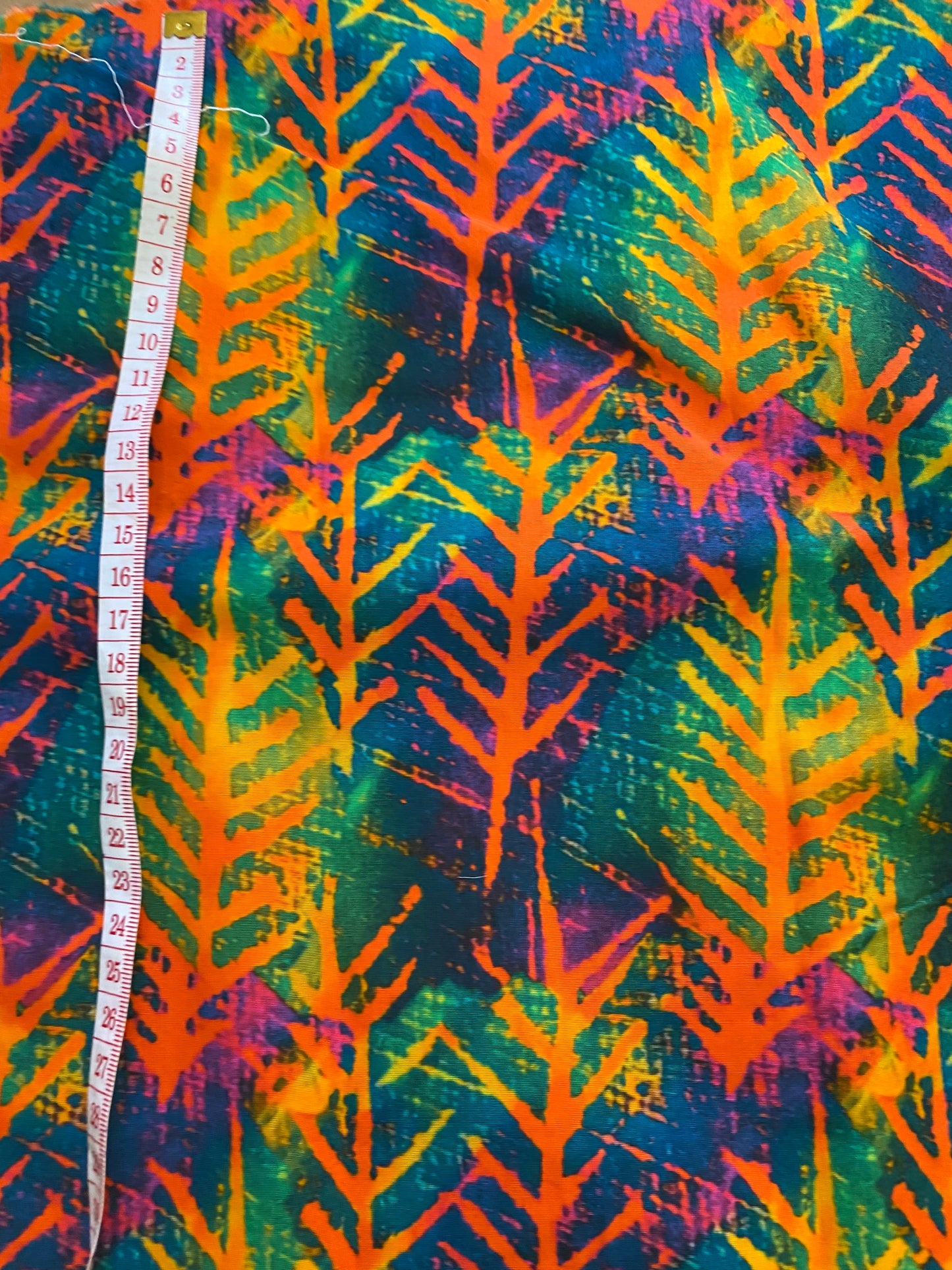 Wood Cut Trees Fat Quarter Cotton Poplin
