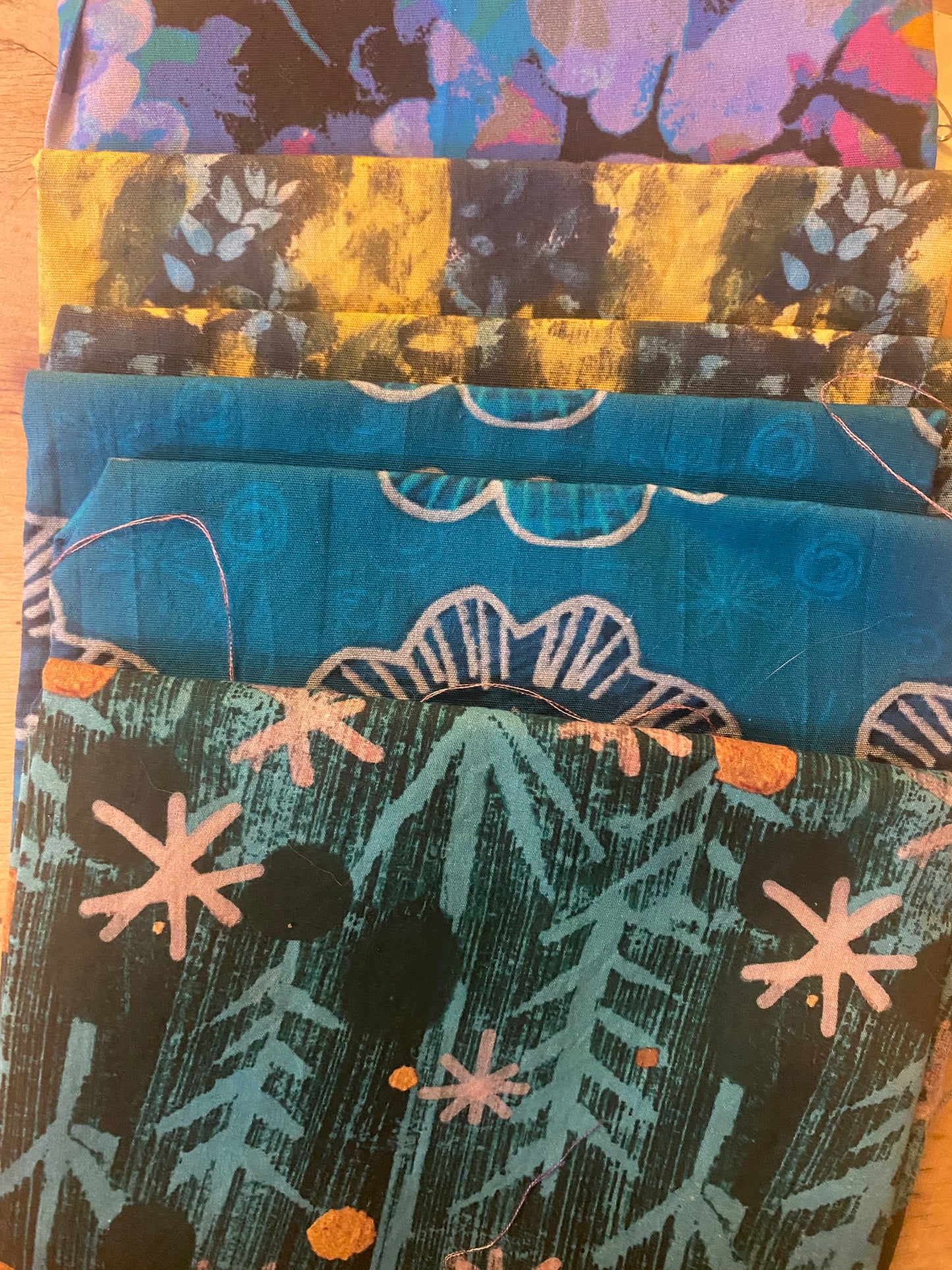 Fabric Bundle green/blue