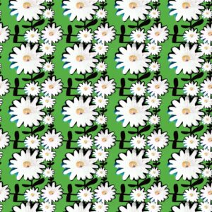 Daisy daisy fat quarter fabric in Cotton poplin