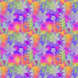 Meadow Sunset Fat quarter Viscose