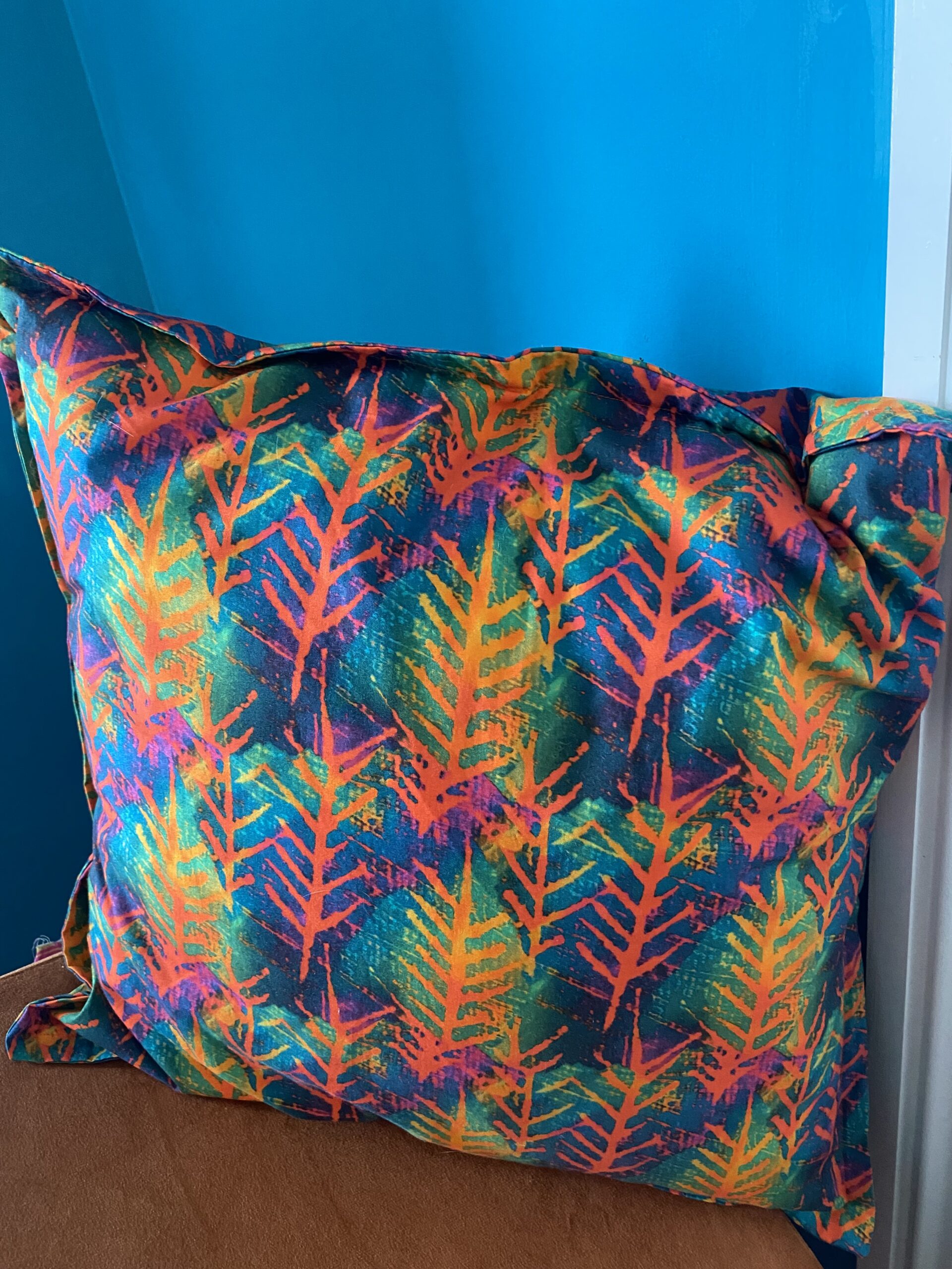 Wood cut Trees Cushion - Image 2