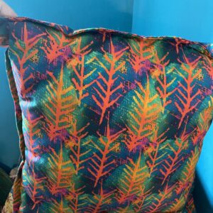 Wood cut Trees Cushion