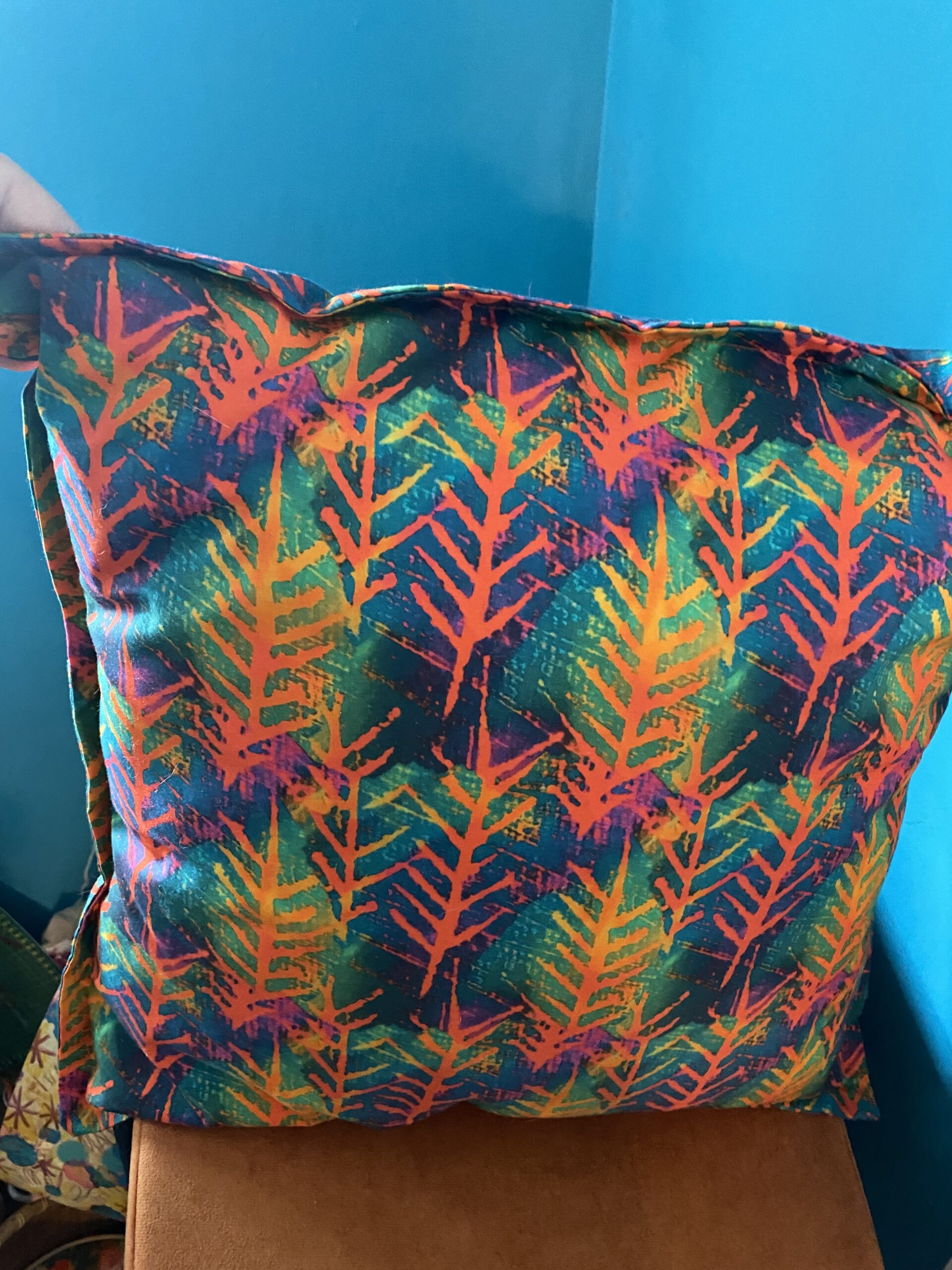 Wood cut Trees Cushion