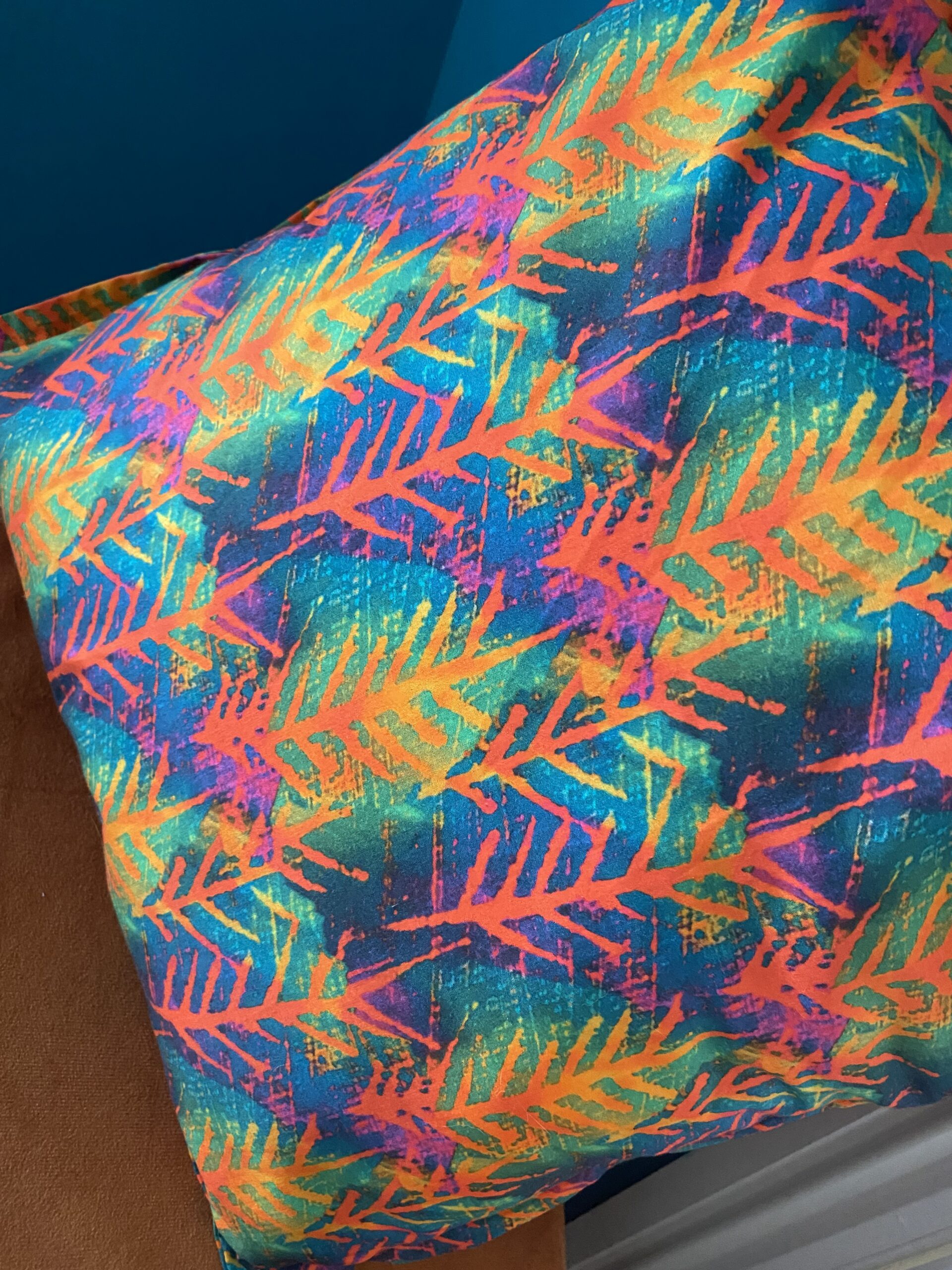 Wood cut Trees Cushion - Image 3