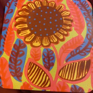 Vintage Flower Brights Coaster